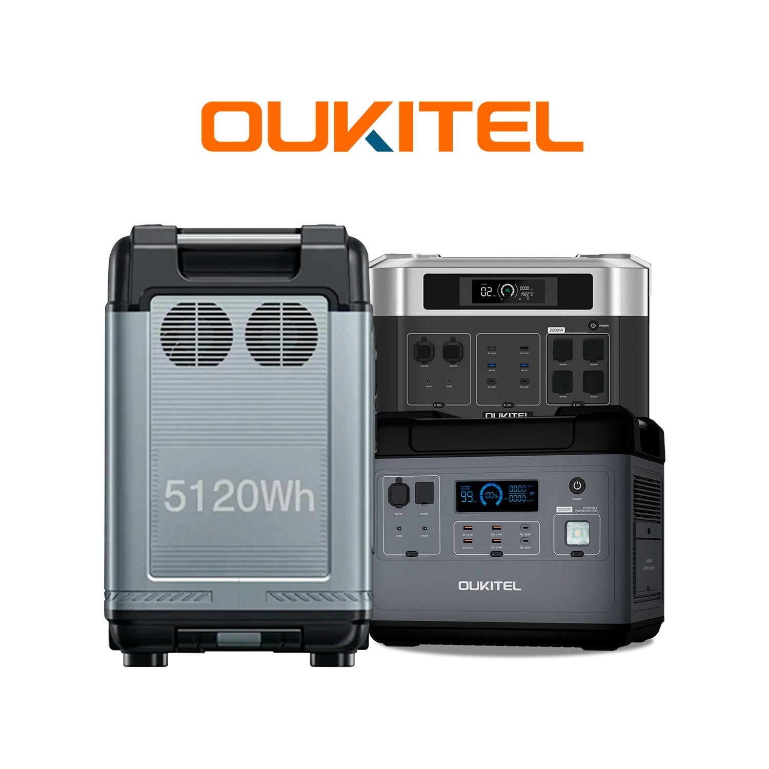 Batería Solar OUKITEL  🌞 para apartamento o casa.