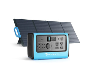 Combo | BLUETTI EB70S INVERTER (800W) 716Wh SOLAR BATTERY + Placa Solar 100 Watts ☀️♻️ | (PERFECTO PARA APARTAMENTOS O CONDOMINIOS)