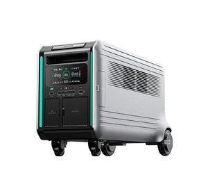 Batería Zendure  SuperBase V 4.6kw | 4608 Watts horas | 120V/240V, 3800W☀️♻️ | (Perfecto para apagones en apartamentos, casa, condominios, camping).
